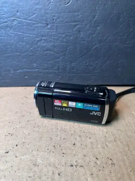 Gz-hm40bu Jvc Case Battery No Charger Works Ships Fast #2