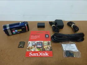 Gz-hm440 Jvc Everio 32gb And 8gb Sd Cards Full Hd Video Camcorder Blue