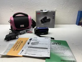 Gz-hm450aus Jvc Hd Everio Gz-hm30u Camcorder With Box Cables Manuals Pink Bag Tested