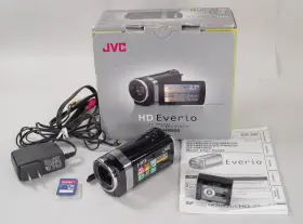 Gz-hm650bus Jvc Everio Hd Gz-hm650 Digital Camcorder Records To Sd 40x Zoom 100% Working