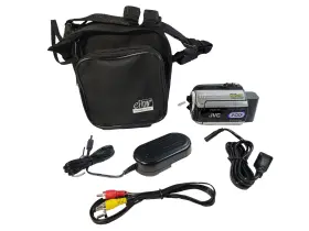 Gz-mg255 Jvc Everio 30gb Hard Drive Hybrid Video Camcorder Bundle