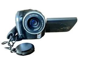 Gz-mg30u Jvc Hard Disk Camcorder Handheld Recorder With Charger And Remote #3