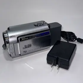Gz-mg330hu Jvc Everio 30 Gb Hdd 35x Opt Zoom Digital Camcorder With Charger Tested