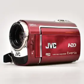 Gz-mg330ru Jvc Extras Tested Working Everio Hard Disk Video Recorder Camcorder Burgundy #2