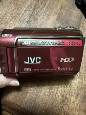 Gz-mg330rus Jvc Everio Gz-mg330 30gb Hard Disk Drive Camcorder - Red Bundle