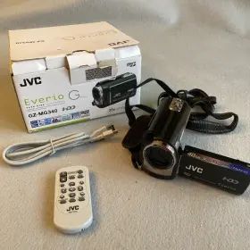 Gz-mg340bu Jvc Everio G Series Hard Disk Camcorder Untested - Parts Only