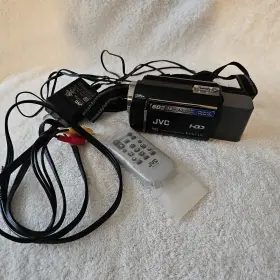 Gz-mg360bu Jvc Everio 60gb Hard Disk Camcorder With Ac Cord Remote Tested