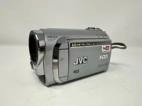 Gz-mg630su Jvc Everio Camcorder Hdd With Charging Cord And Battery / Working #2