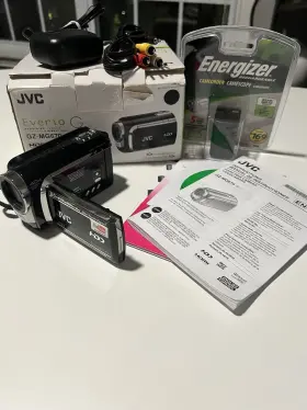 Gz-mg670 Jvc Enverio 80gb Hdd 40x Zoom Digital Camcorder Extra Battery