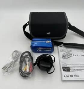 Gz-mg750au Jvc Everio Hard Drive Video Camera Camcorder W Bag And Accessories