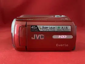 Gz-mg750ru Jvc Everio Hdd 45x Dynamic Zoom Red Compact Digital Camcorder