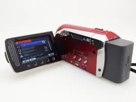 Gz-ms120ru Jvc Everio Red Lcd Screen Dual Memory 40x Dynamic Zoom Camcorder #3