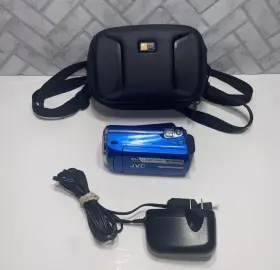 Gz-ms230aus Jvc Blue Everio Camcorder Gz-ms230au Digital Camera Video Tested And Working