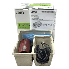 Gz-ms230u Jvc Everio Memory Camera Camcorder Red With Box And Accessories