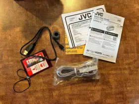 Gz-r10bu Jvc Hd Everio Quad Proof Digital Camcorder Black - Tested W Box And Parts #2