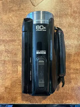 Gz-r10bu Jvc Hd Everio Quad Proof Digital Camcorder Black - Tested W Box And Parts #3
