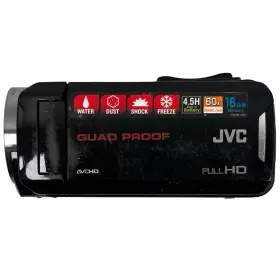 Gz-r50bac Jvc Camcorder Video Camera Works/read Description