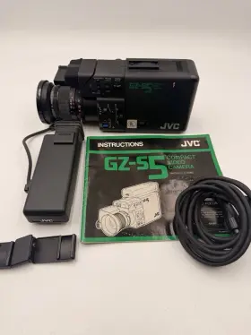 Gz-s5u Jvc Vintage Compact Color Video Camera With Original Box Manual
