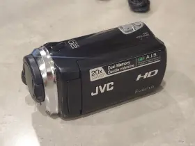 Gz-hm320bu Jvc Gzhm320bu Camcorder Video Camera Dual Memory Ais With Battery Power Adapter #3