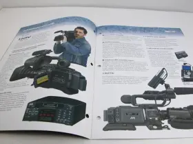 Hd100u Jvc Prohd Camcorder And Hd50u Deck Sales Brochure Nice #2