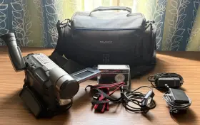 Jvc-sxm340 Jvc Gr-sxm340 Super Vhs-c Video Camera Camcorder Vcr Vhs Playback Bundle Tested