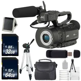 Jvcgyls300 Jvc Gy-ls300 4kcam Handheld S35mm Camcorder Intl Model Body Only 64gb Memor