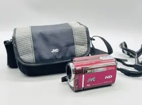 Gz-f100-p Jvc Kenwood Everio Video Camera Built-in Memory Optical 40x Works