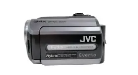 Ly35873-001a Jvc Digital Camcorder Everio Hybrid With Cd Charger Strap Instructions Tested
