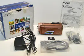 Gz-f100-t Jvc Sdr-s100 Mint Everio Gold Brown Japanese Digital Hd Video Camera Tested