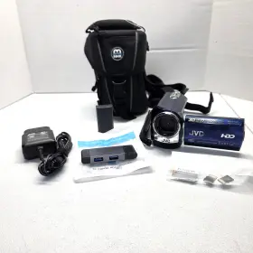 Gz-mg330au Jvc St16 Everio 30gb Digital Camcorder New Card Reader Case Tested
