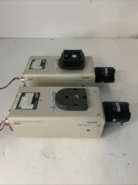Tk-c1480u Jvc Lot Of 2 Color Video Camera Untested