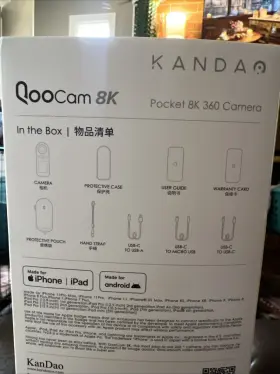238758 Kandao Qoocam 8k 360 Camera - Black #3