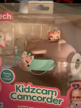 Kids Tech 681066116616 Kidzcam Camcorder Inch Pink Unicorn Features 256 Mb Memory Card #2
