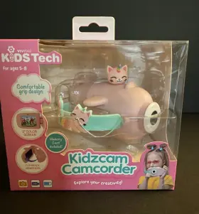 Kids Tech 681066116616 Kidzcam Camcorder Inch Pink Unicorn Features 256 Mb Memory Card