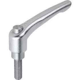 K0124.92a4x30 Kipp Adjustable Handle With Protective Cap Size 2 3/8-16x30