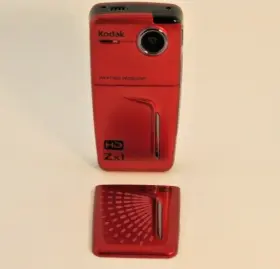 Kodak 041771716677 Zx1 Pocket Video Camera Red 720p Hd Weather Resistant Youtube Tested #3