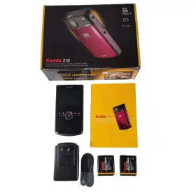 Kodak 041778796061 Read Zi8 Pocket Video Photo Digital Camera Camcorder 1080p Hd Eis No Cable