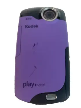 1442102 Kodak Zx3 Play Sport Pocket Video Camera 1080p 10 Ft Waterproof Parts Only Read