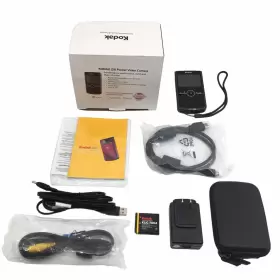 8030777 Kodak Zi8 Hd 1080p High-definition Pocket Video Camera With Battery And 4gb Sd Card