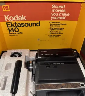 Cat1799345 Kodak Ektasound 140 Movie Outfit With Original Box - Works