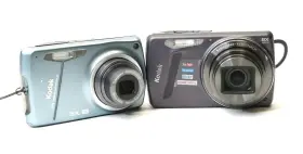 14mp Kodak M575/m580 Lot Of 2 Easyshare Digital Camera - Free Shipping