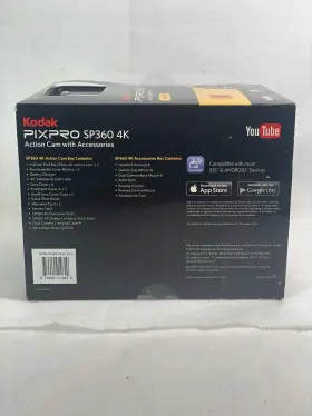 4k-bk5 Kodak Sp360 Pixpro 4k Camcorder Nib #2