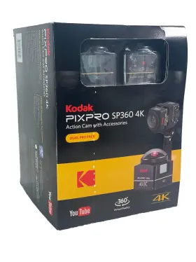 4k-bk5 Kodak Sp360 Pixpro 4k Camcorder Nib