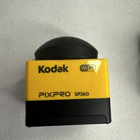 Sp360-yl3 Kodak Pixpro Sp360 Action Cam With Case And Battery No Charger #3
