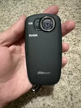Kodak Zx5-white Playsport Zx5 Hd Waterproof Pocket Video Easy Share Camera Tested Works #3