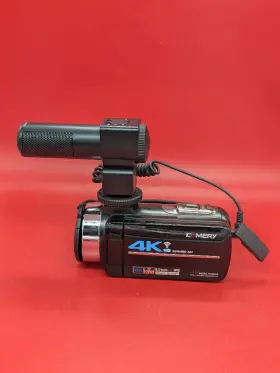 Komery 787937066698 Video Camera With Microphone 4k Camcorder Digital Recorder Youtube