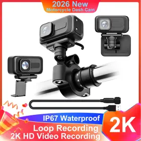 Mt100 Lbw 605129114715 Motorcycle Dash Cam 2k Hd Bike Bicycle Recorder 140 Wide Angle App 64gb