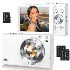 Card48mp Lecnippy Dc402-af Digital Cameraautofocus 4k Vlogging Camera For Photography With 32gb