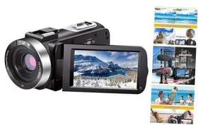 Lcam-42 Linnse Video Camera Camcorder Full Hd 1080p 30fps 24.0 Mp Ir Night Vision Vlogging