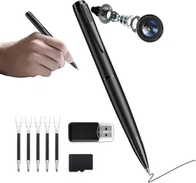 Lo.baby.ve 414855798548 Portable Pen Recording Function Camera Detector 1080p Hd Body Cam Pocket